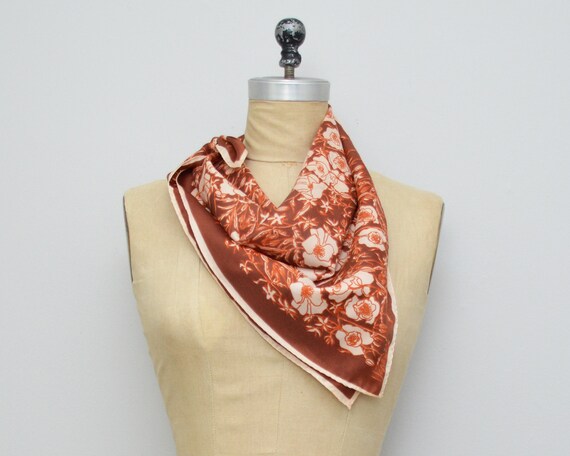 Vintage Vera Neumann Poppy Print Scarf - 1960s