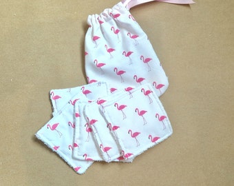 Reusable cotton/polycotton wipes