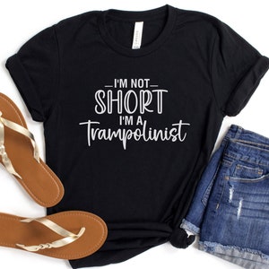 YOUTH trampolinist shirt, competitive trampoline tshirt, power tumbling tee, gift for gymnast, T and T, bounce shirt, funny gymnastics shirt