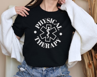 physical therapy shirt, PT tshirt, physical therapist grad graduation gift, DPT PTA t-shirt, rehab shirt, movement is medicine, doctor shirt
