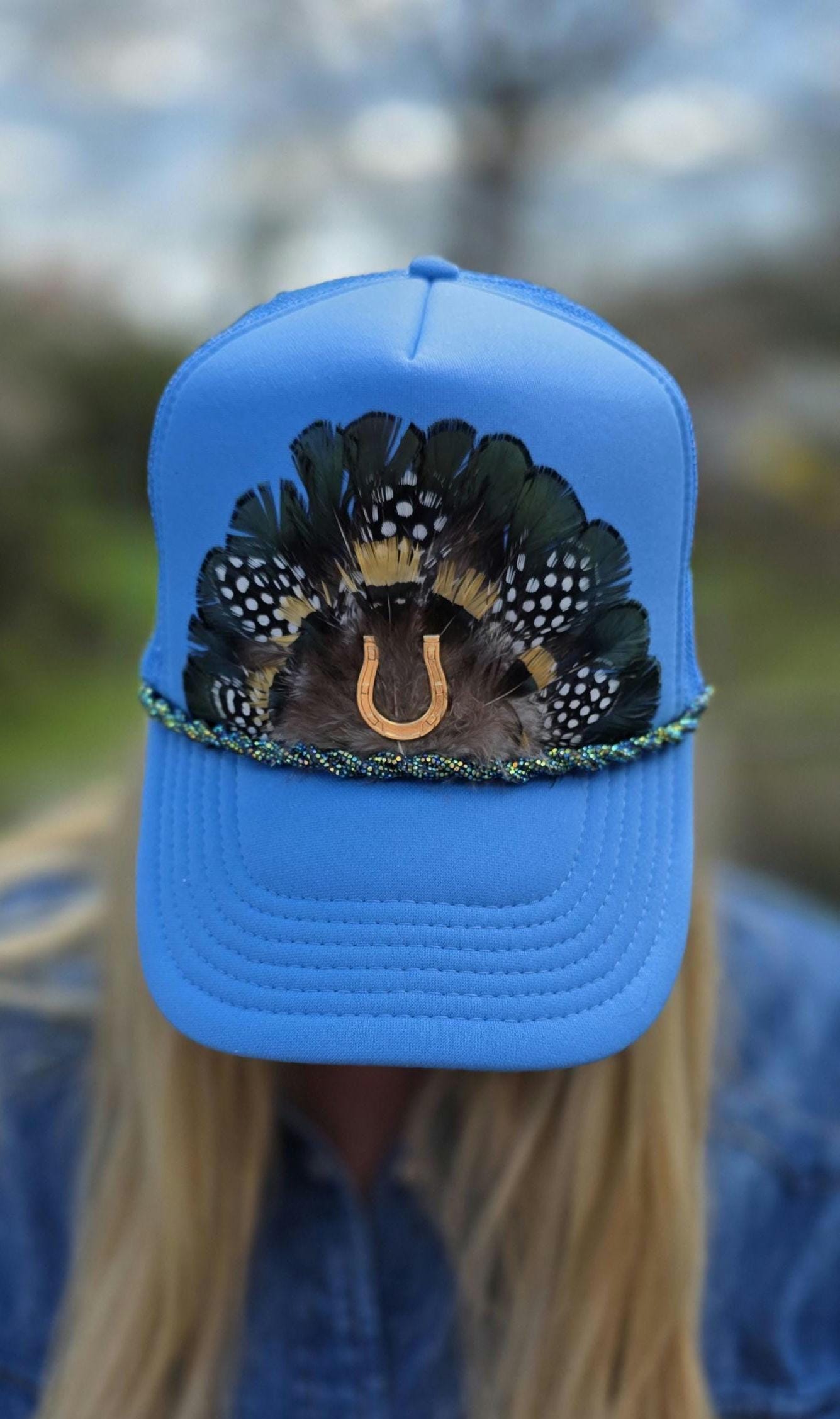 Rhinestone Derby Hat - Etsy