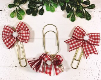 Baby Pink Planner Bow Charm|Planner Dangle