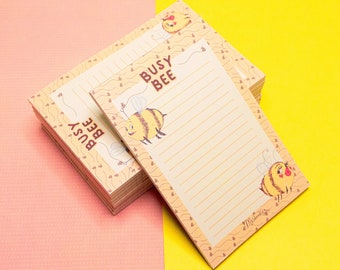 Bee Notepad - Etsy