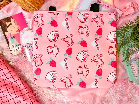 Strawberry moo online moo bag