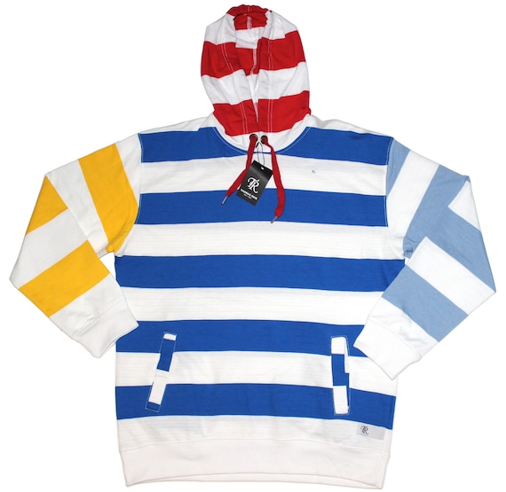 striped hoodie mens