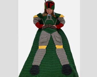 Space Bounty Hunter Crochet Pattern Instructions PDF File