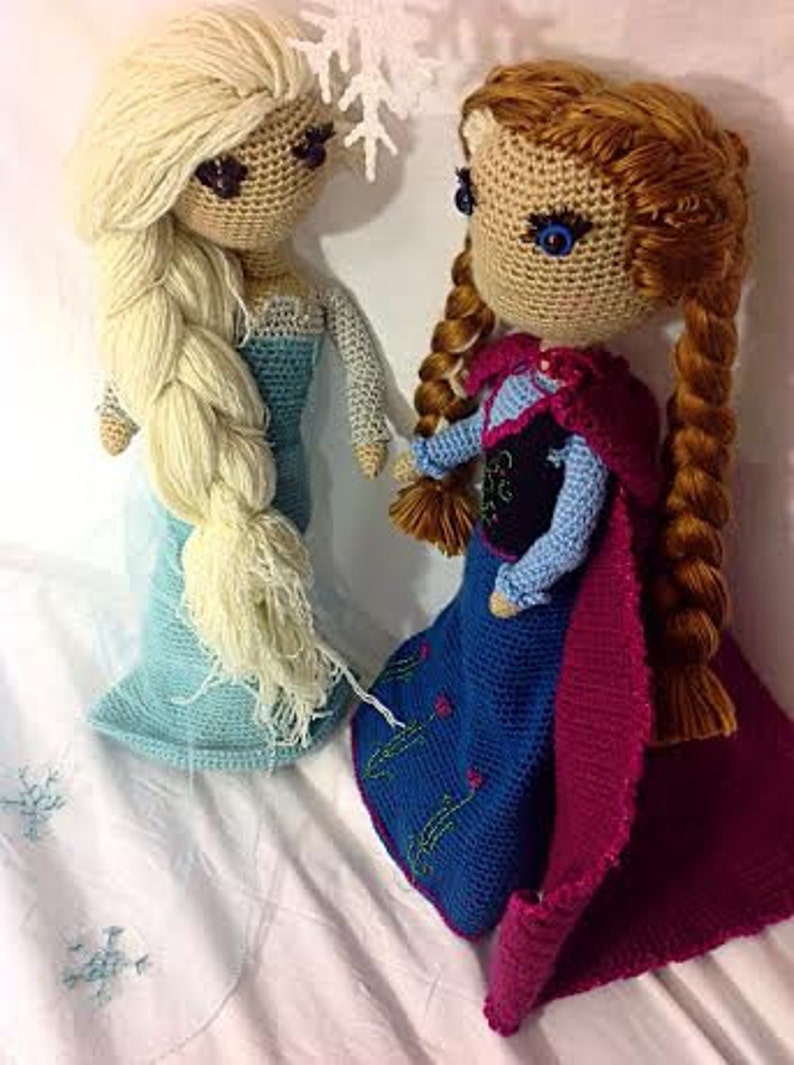 Elsa Frozen Crochet PATTERN Etsy