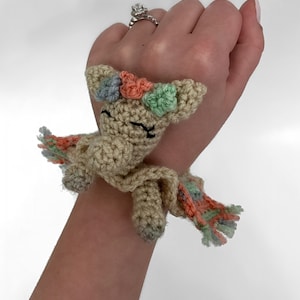 Llama Scrunchies Crochet Pattern PDF File Instructions