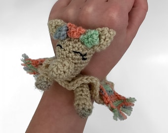 Llama Scrunchies Crochet Pattern PDF File Instructions