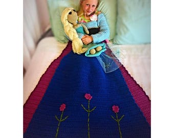 Anna Crochet Dress and Elsa Doll PATTERNS