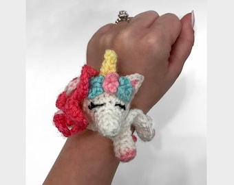 Unicorn Scrunchies Crochet Pattern PDF File Instructions