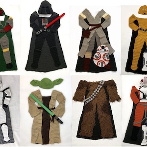 All 9 Patterns in Space Hero Blanket Pattern Instructions Collection
