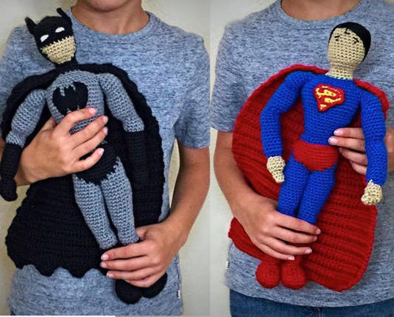 crochet superhero dolls pattern
