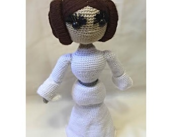 Space Princess Crochet Pattern Instructions PDF File