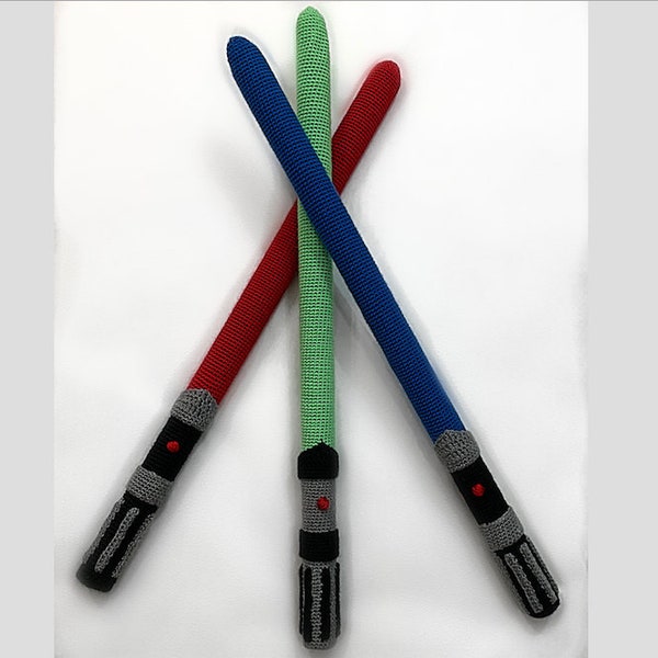 Laser Sword Crochet Pattern PDF File Instructions