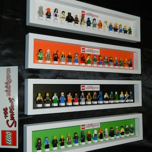 Handmade Display case for LEGO minifigure SERIES
