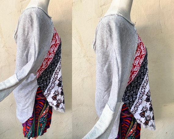 Vintage Inspired Free People Cotton Blend Bandana… - image 2