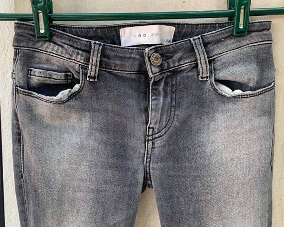 IRO Dark Grey Denim Jeans, 24 - image 4