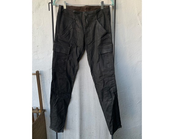 Vintage Inspired Waxed Blackened Brown JBrand Ski… - image 5