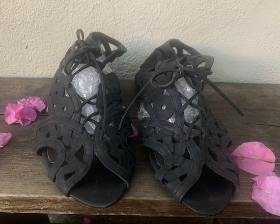 Joie black deals sandals