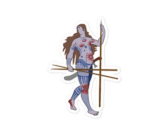 Scottish Pict Warrior stickers