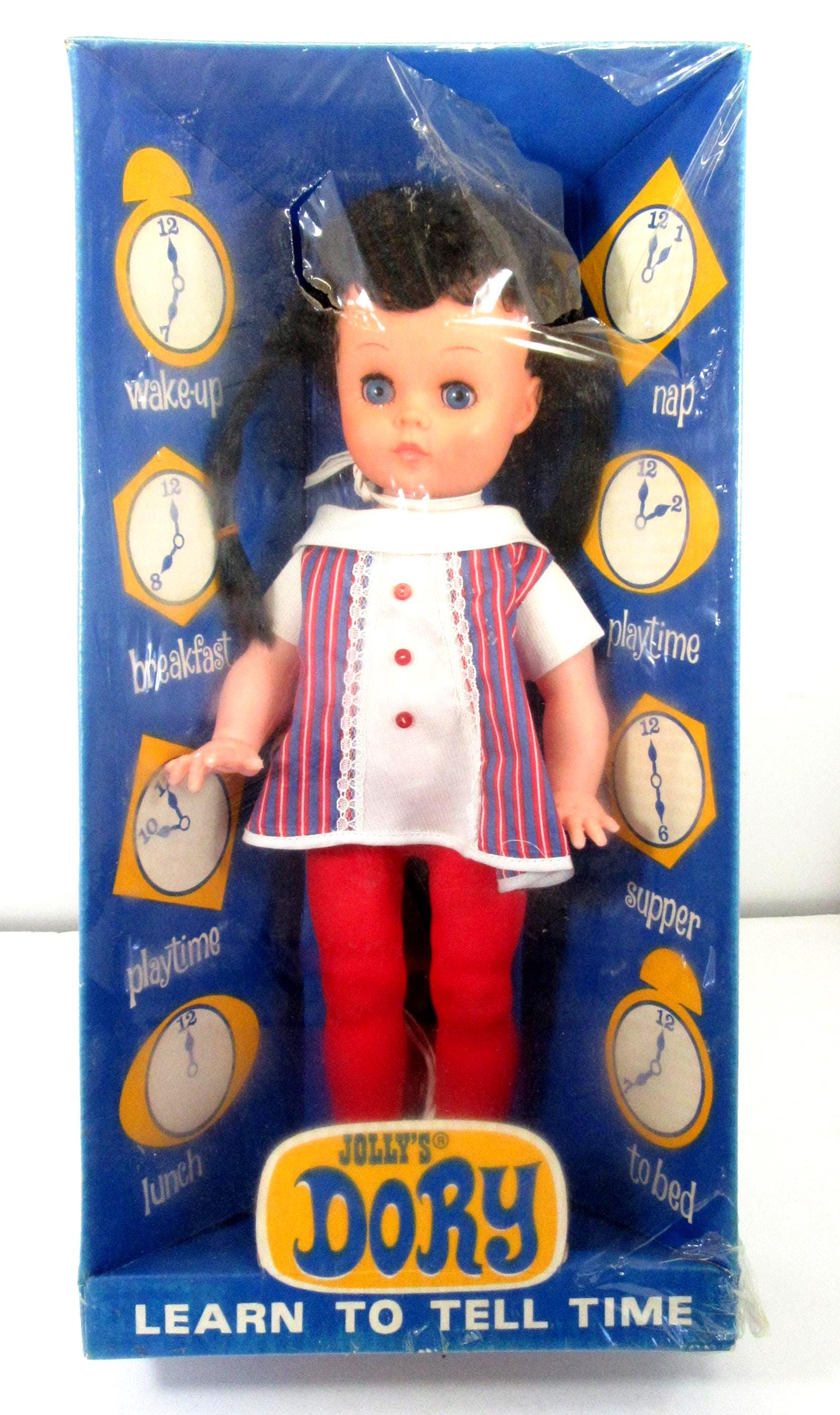 Poupée Ancienne Jolly Toy 33 Cm - Vintage 1966, Plastique