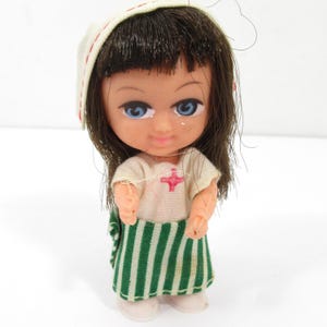 Vintage 1960&#39;s Ludge Kuddle Nurse Doll Hong Kong