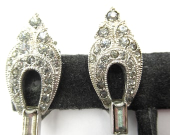 Petites pinces art déco pour robe, petite paire de strass