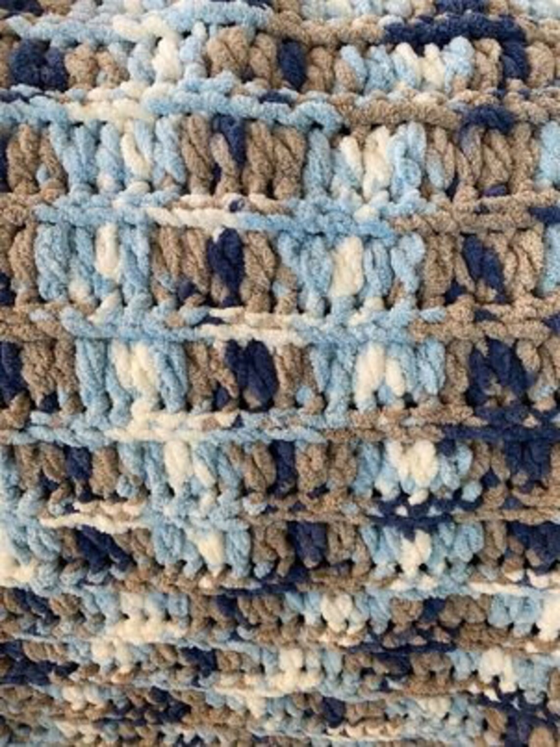 Cloudy Sky Handmade Crochet Blanket Etsy