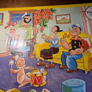 Popeye Puzzle - Etsy