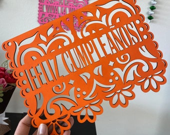 Custom Papel Picado Mexican Name Sign, wood papel picado name home decor, papel picado name sign, Mexican home decor, Mother’s Day gift
