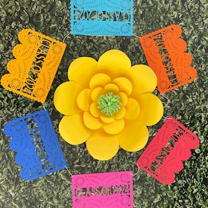 Class of 2025 Graduation Papel Picado Banner, Fiesta Party Graduation Banner, Fiesta de Graduacion, clase de 2025,
