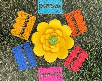 Class of 2025 Graduation Papel Picado Banner, Fiesta Party Graduation Banner, Fiesta de Graduacion, clase de 2025,