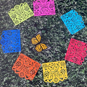 Pet memorial Papel Picado for dog, ofrenda for day of the dead banners, Dia de Los muertos banner for pet memorial