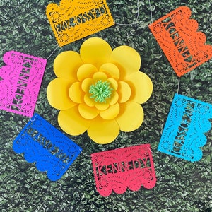 Class of 2025 Graduation Papel Picado Banner, Fiesta Party Graduation Banner, Fiesta de Graduacion, clase de 2025