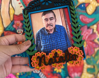 Day of the dead nicho picture frame, nicho wood frame, dia de Los muerto nicho, ofrenda decor, ofrenda mexicana