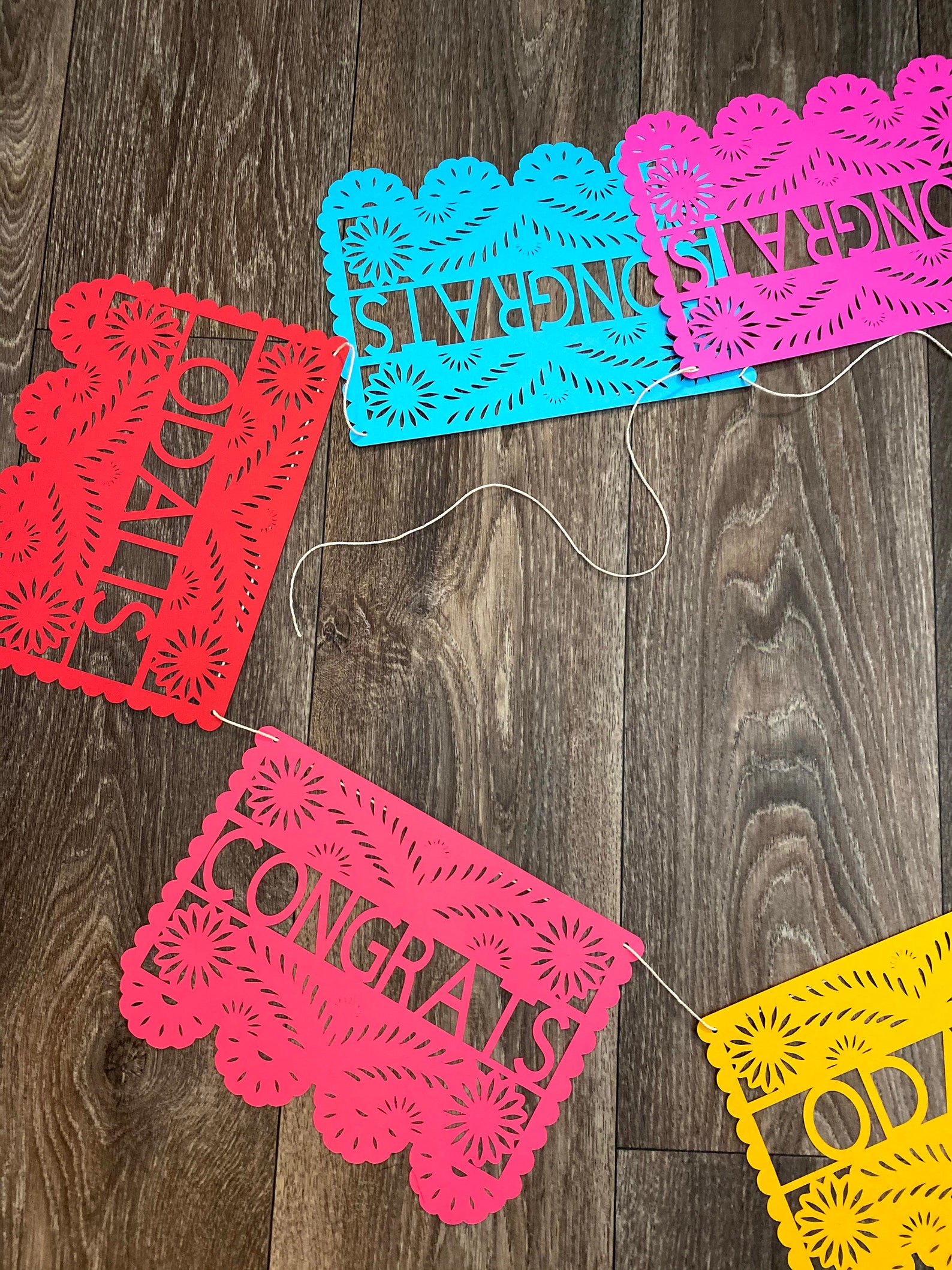 6f Congrats 2021 Papel Picado Banner party decor fiesta Etsy