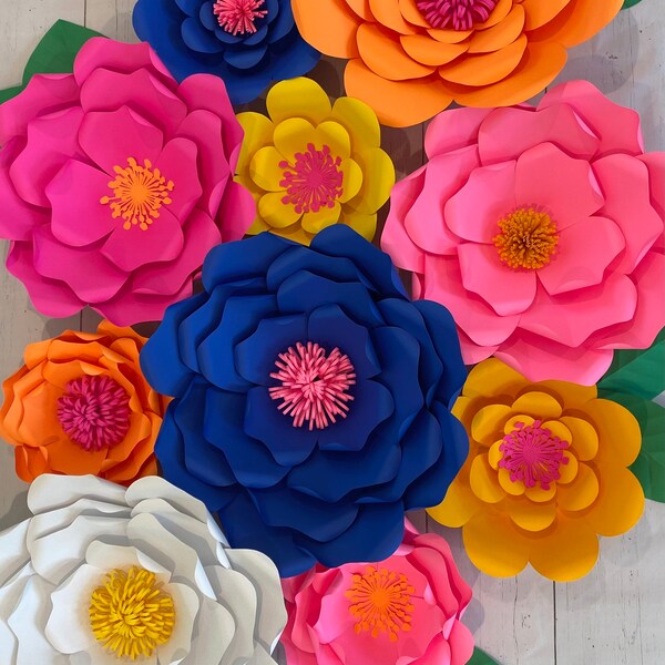 Giant Paper Flowers Etsy