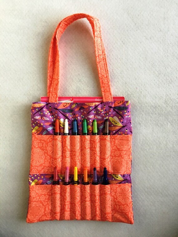 Download Totes Bags Purses Crayon Coloring Book Portfolio Grey Pink Hearts Large Crayon Carrier Coloring Book Portfolio Monogram Name Children Child Gift