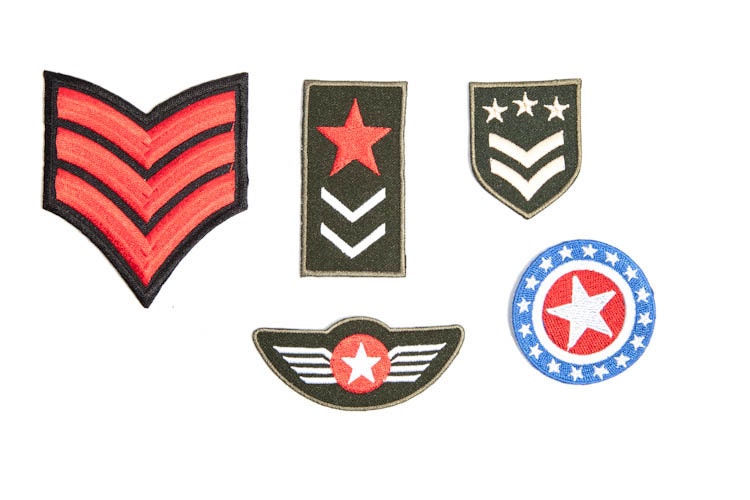 Iron-on Patch Pilot Badge Embroidery Military Patches | Etsy