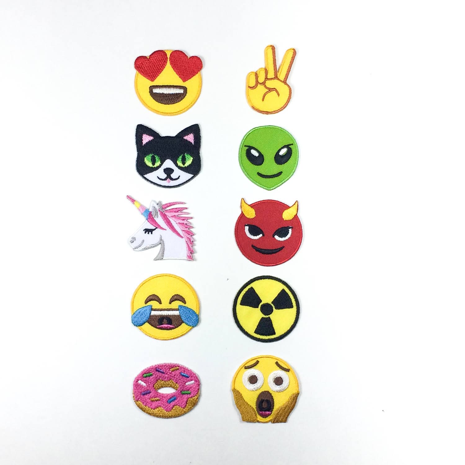 EMOJI Patches Set ORIGINAL KIT Smiling Face Sunglasses Etsy Canada