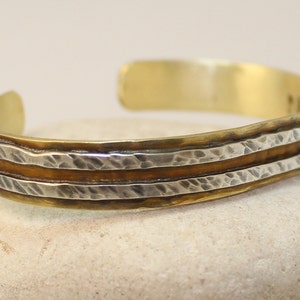 Personalized Bracelet of sterling silver and brass- Custom Bracelet- Mens / Womens brcacelet Choose your favorite words/numbers.. Best Gift