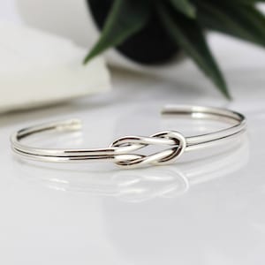 Hercules Knot Bracelet Sterling Silver Bracelet for Women - Etsy