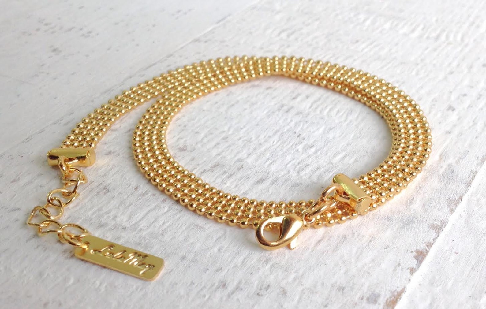 Gold Bracelet Geometric Bracelet Bridal Bridesmaid Gift - Etsy