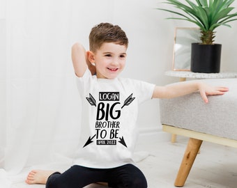 Personalised Big Brother To Be Arrows T Shirt