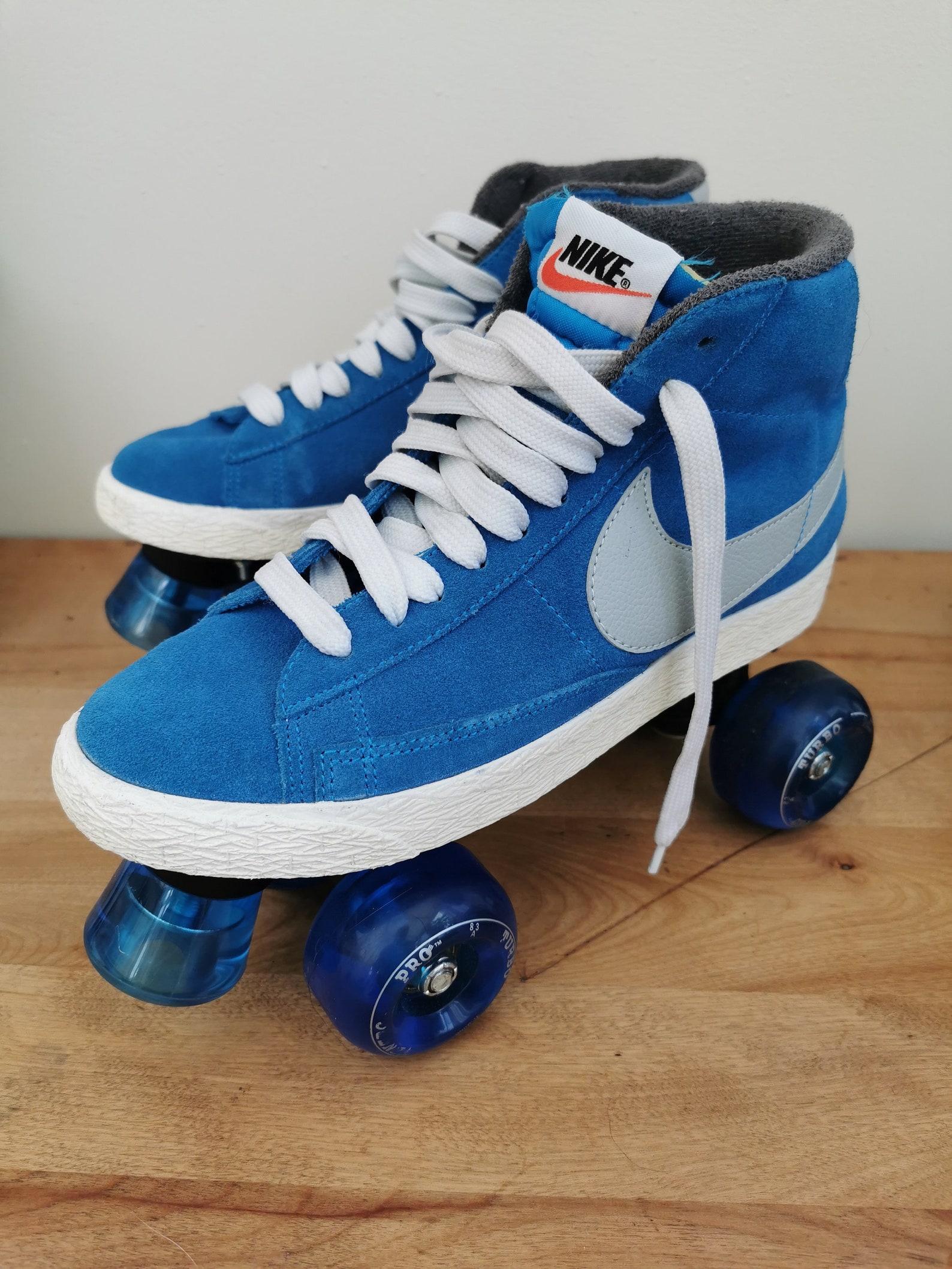 Custom NIKE Blazer Roller Skates // Handmade // Skates // Etsy UK