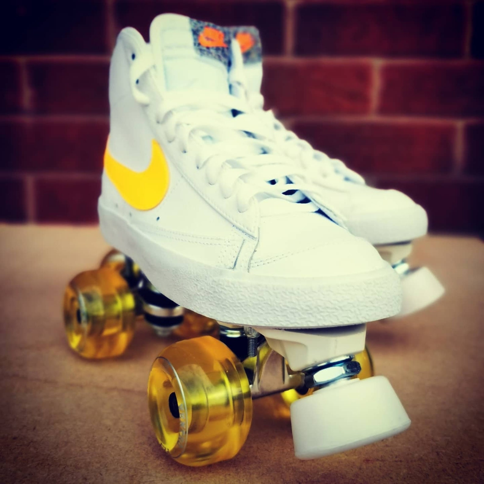Custom NIKE Blazer Roller Skates // Handmade // Skates // Etsy UK