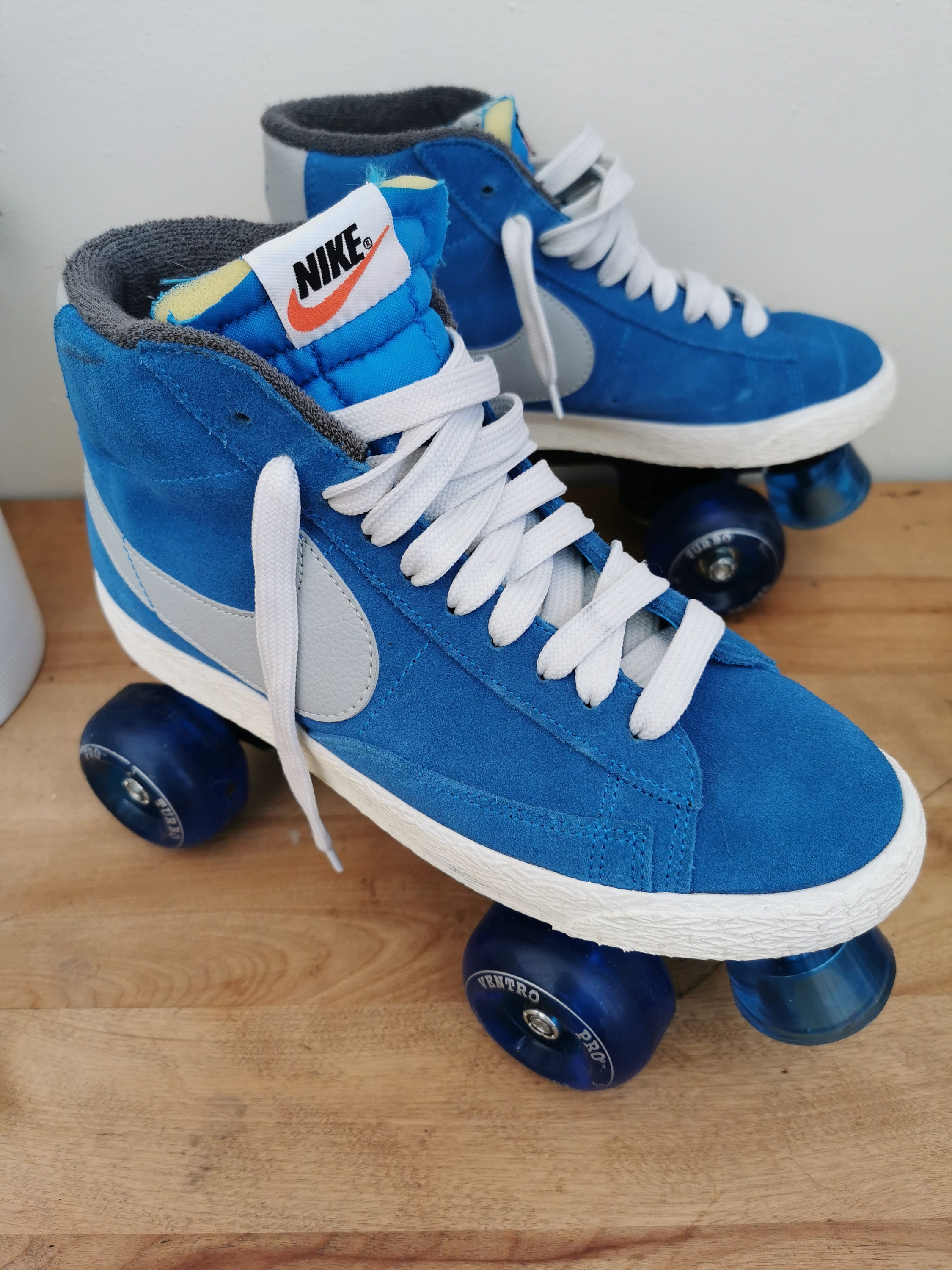 schrijven bijwoord overdracht Custom NIKE Blazer Roller Skates // Handmade // Skates // - Etsy Nederland