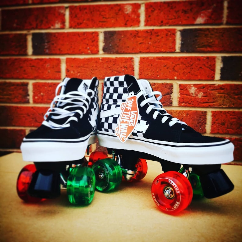 Custom Vans Roller Skates // Handmade // Skates // Unique // Roller Skates // Mens // Womens // Size 2 - 11 // image 1