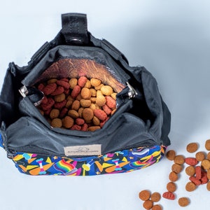 Metal Closure Removable Insulated Treat Sleeve for AkraCreation Multifunctional Treat Bags | Keeps Dog Treats Fresh | Ease Clean Design